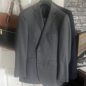 Gray suit